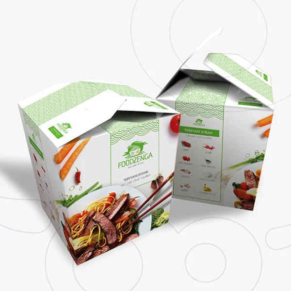 Chinese takeout boxes