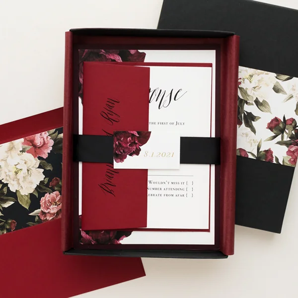 Custom Invitation Boxes